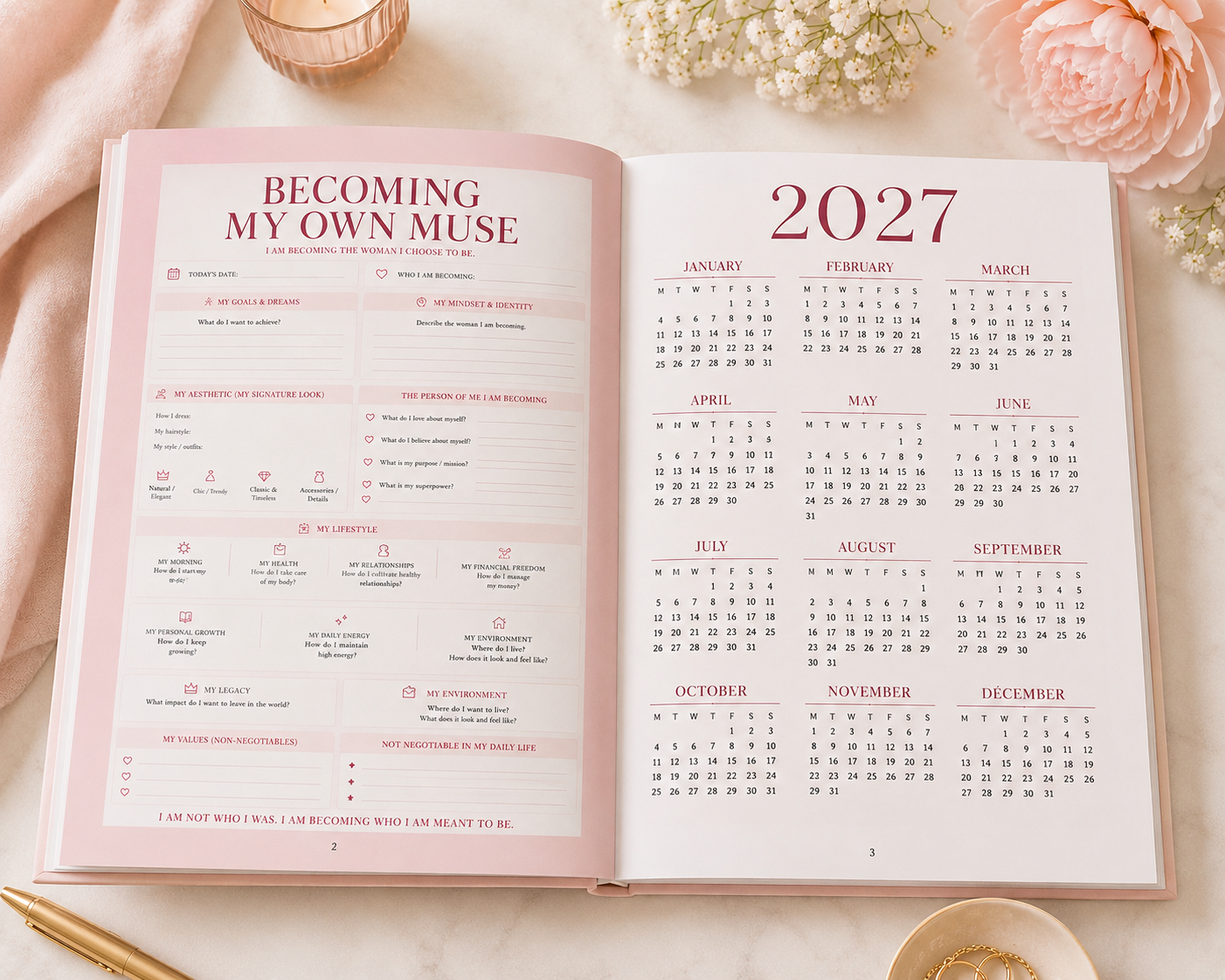 MUSE – My Iconic Planner 2027 (English version)